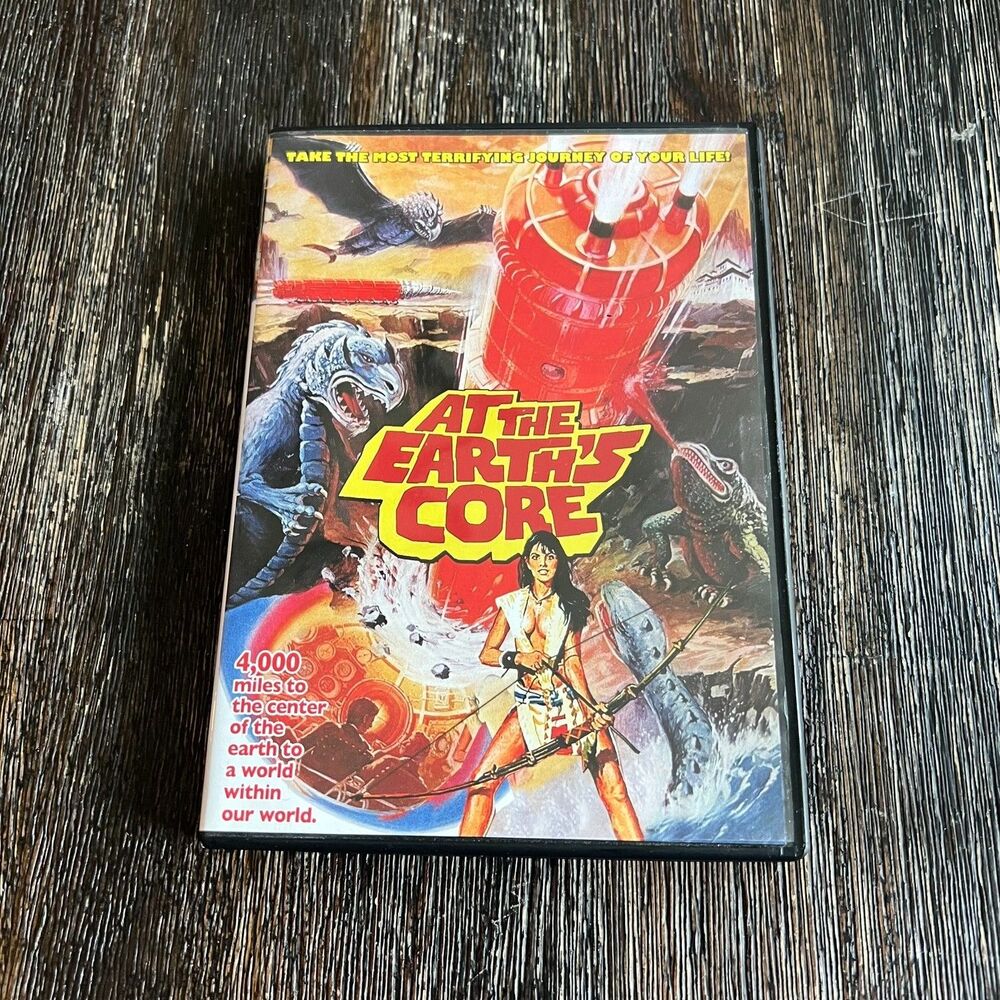 At the Earth's Core DVD Movie Film Kino Lorber Doug McClure Peter Cushing 1976